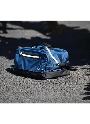 Сумка для бассейна с карманом для мокрых вещей nabaiji 27л duffle синий