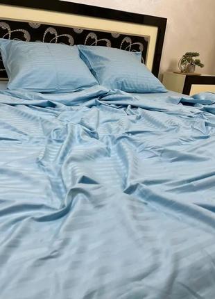 Постільна білизна страйп сатин
