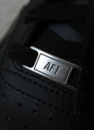 Жіночі кросівки nike air force 1 low black оригінал 36-37 форси найк2 фото