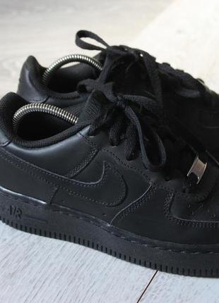 Женские кроссовки nike air force 1 low black оригинал 36-37 форсы найк5 фото