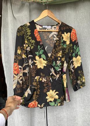 Итальянская блуза на запах