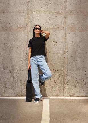 Базовая футболка хлопок