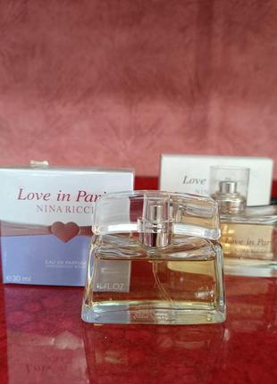 Love in paris nina ricci редкий аромат снят с производства (30 мл) и тестер (50 мл)