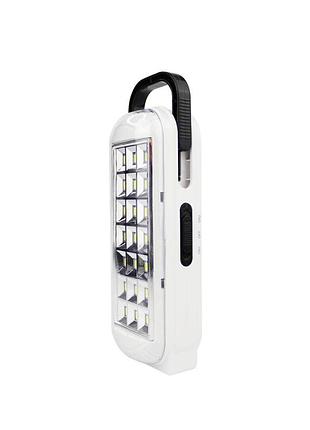 Лампа на светодиодах dp led-713 с акб 1300 mah, портативная