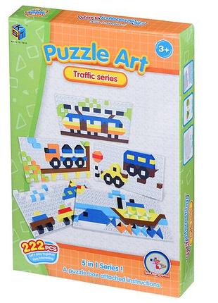 Пазл-мозаїка same toy - traffic series на 222 елементи від 3-х років (5991-4ut)