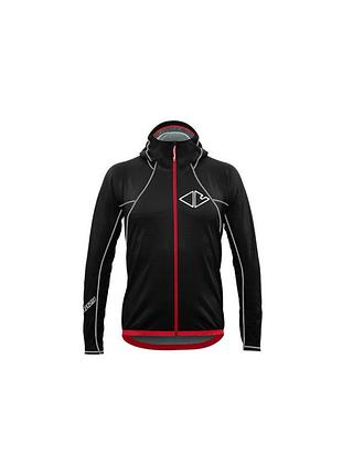 Мужская водонепроницаемая спортивная куртка crazy shark man black-red xl