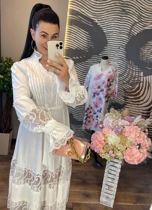 Біла сукня жіноча 42-46