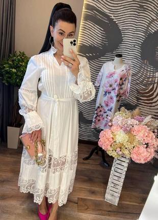 Біла сукня жіноча 42-46