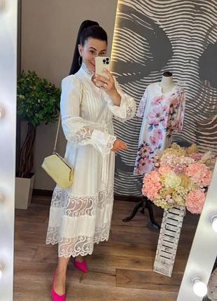 Біла сукня жіноча 42-46