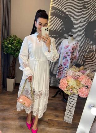 Біла сукня жіноча 42-46