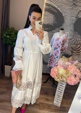 Біла сукня жіноча 42-46