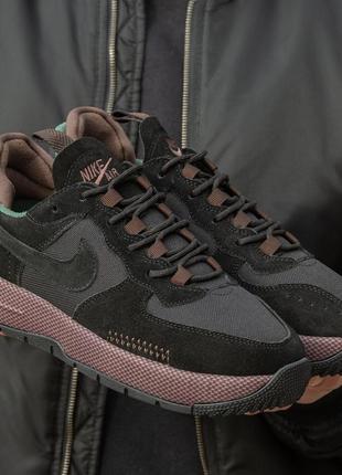 Кроссовки nike air force 1 wild black