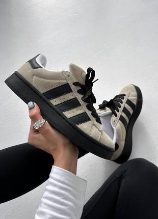 Кросівки adidas campus 00s grey/black