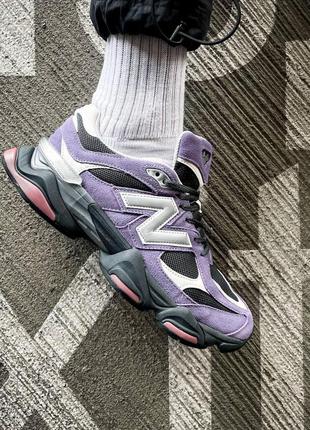 Кроссовки new balance 9060 "violet noir"