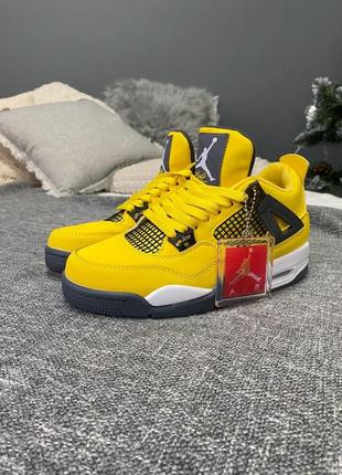 Кросівки air jordan 4 retro gs 'lightning'