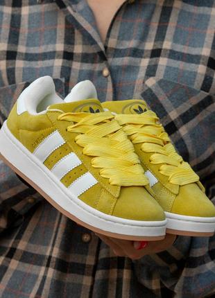 Кросівки adidas campus yellow