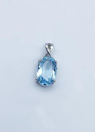 Кулон серебряный с кварцем 1,4 г