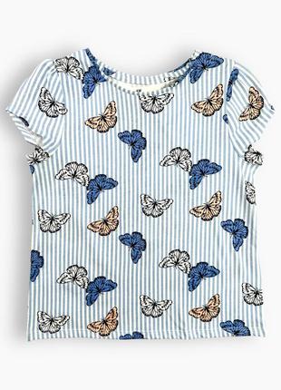 Футболка h&m для девочки на рост 110 см