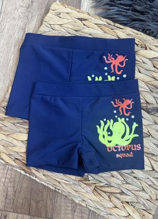 Детские плавки для купания 92, 98, 110, 116, 122, 1282 фото