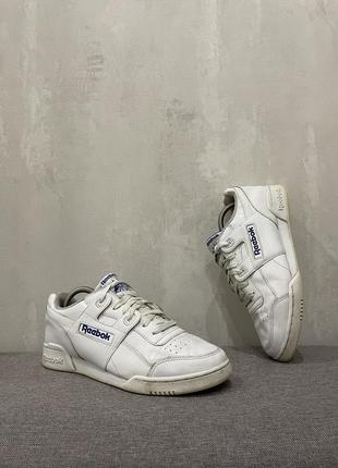 Кожаные кеды обуви reebok