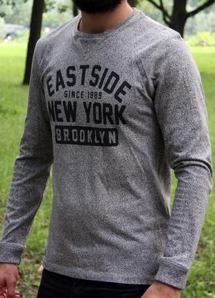 Кофта з довгим рукавом, світшот brooklyn розмір m-l