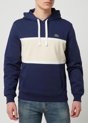 Lacoste mit logo new coll синее повседневное худи