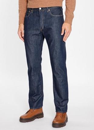 Levi's 501 regular new coll синие качественные повседневные джинсы