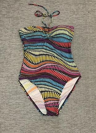 Купальник слітний кольоровий