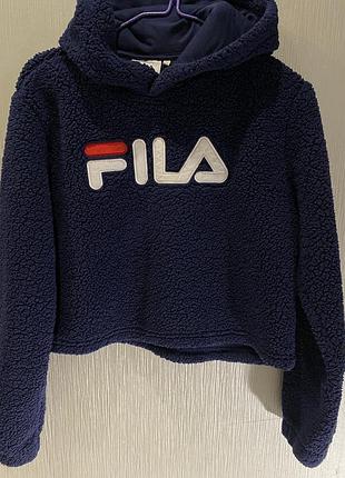 Плюшевое худи от fila