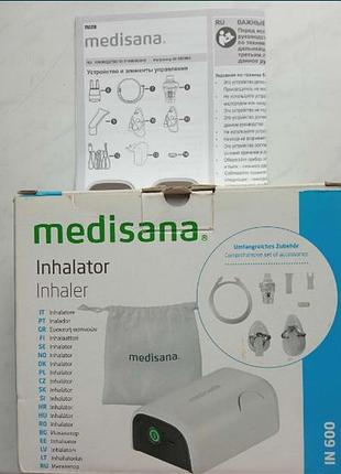 Інгалятор medisana in 600 портативний