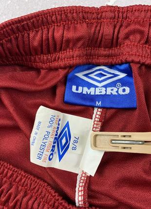 Umbro vintage футбольные спортивные мужские шорты моногма винтаж6 фото