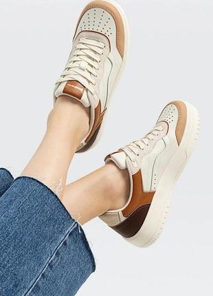 Кеди stradivarius marron