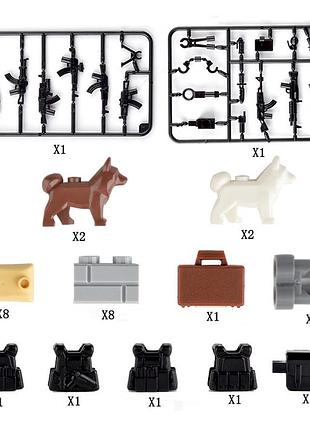 Набор оружие и деталей для фигурок лего lego