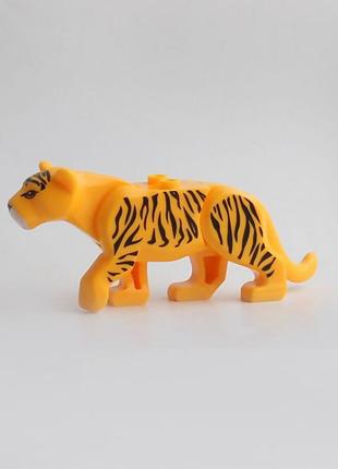 Фигурка пантера тигр лев животные  коричневая