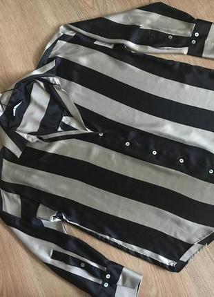 Блуза в полоску zara р.м