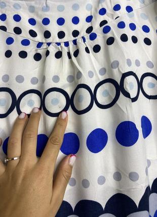 Легкий хлопковый сарафан, летний сарафанчик в горох на девочку