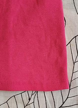 Котонова сукня в рубчик zara 4