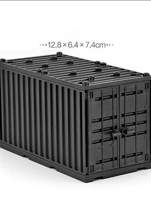 Контейнер для фігурок чорний