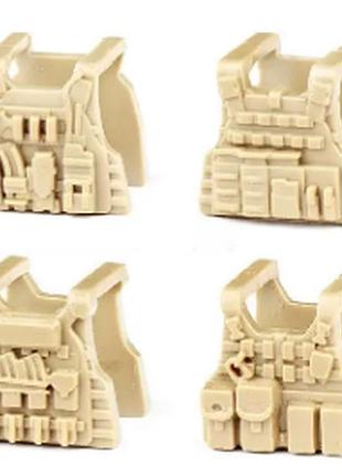 Бронежилет шапка каска шлем для фигурок