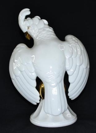 Статуетка "попугай на кулі" tettau бааварія германія