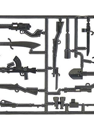 Оружие арбалет гранотомёт гранатомет дробовик пистолет винтовка  для фигурок для лего lego