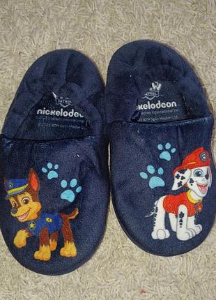 Тапочки щенячий патруль р.28-19см подошва