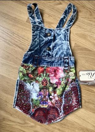 Сарафан джинс новый