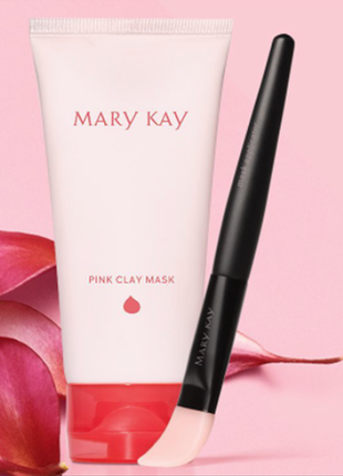 Обновляющая маска с розовой глиной от mary kay