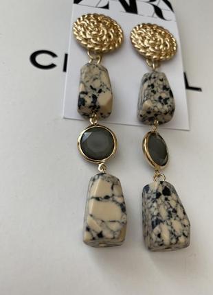 Сережки серьги zara оригінал