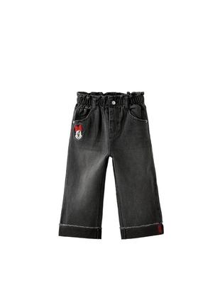 Джинси zara mickey 92 (1,5-2) та 98 (2-3)