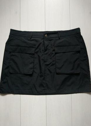 Юбка черная shein curve