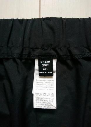 Юбка черная shein curve 3