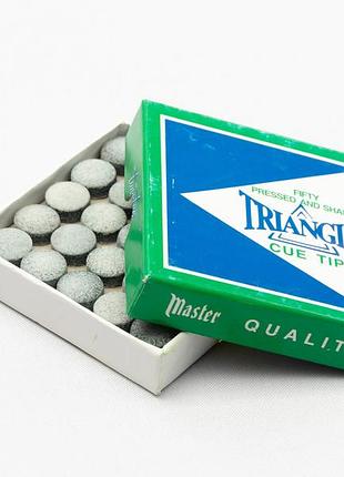 Наклейка для кію triangle ø 13 мм 50 шт. (54)