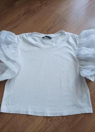 Топ блузка футболка zara